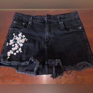 MyStyle Black Jean Shorts